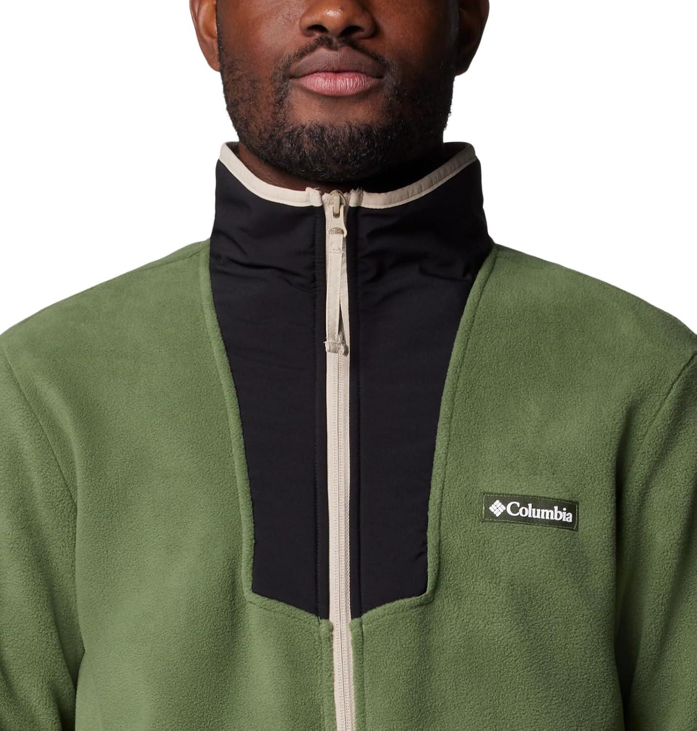 imageColumbia mens Sequoia Grove Full Zip FleeceCanteenBlackAncient Fossil
