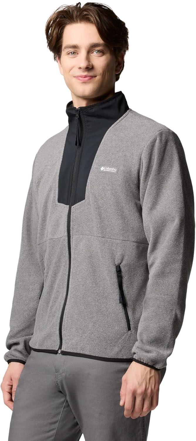 imageColumbia mens Sequoia Grove Full Zip FleeceCity Grey HeatherBlack