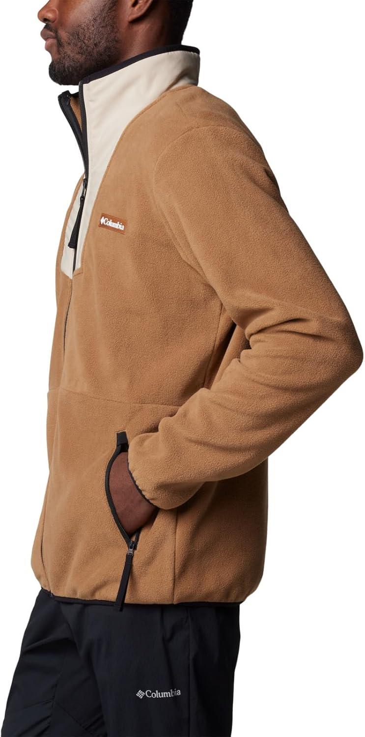 imageColumbia mens Sequoia Grove Full Zip FleeceDeltaAncient FossilBlack