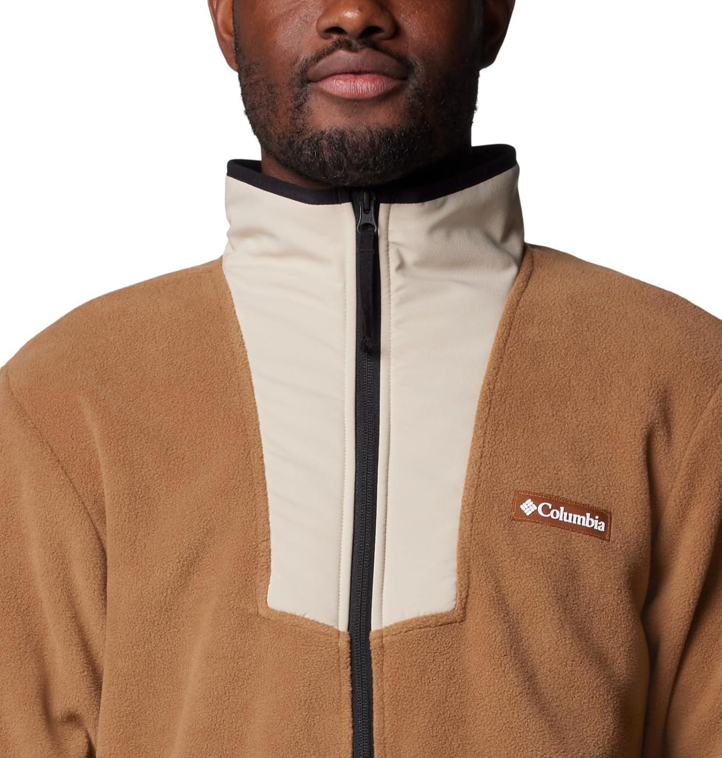 imageColumbia mens Sequoia Grove Full Zip FleeceDeltaAncient FossilBlack