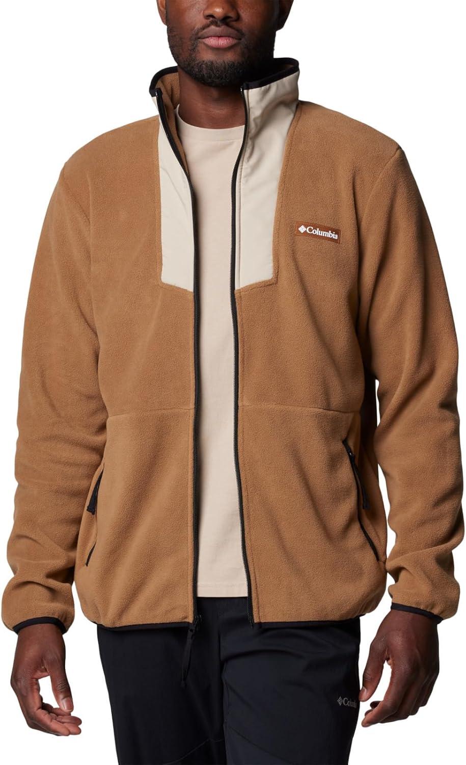 imageColumbia mens Sequoia Grove Full Zip FleeceDeltaAncient FossilBlack