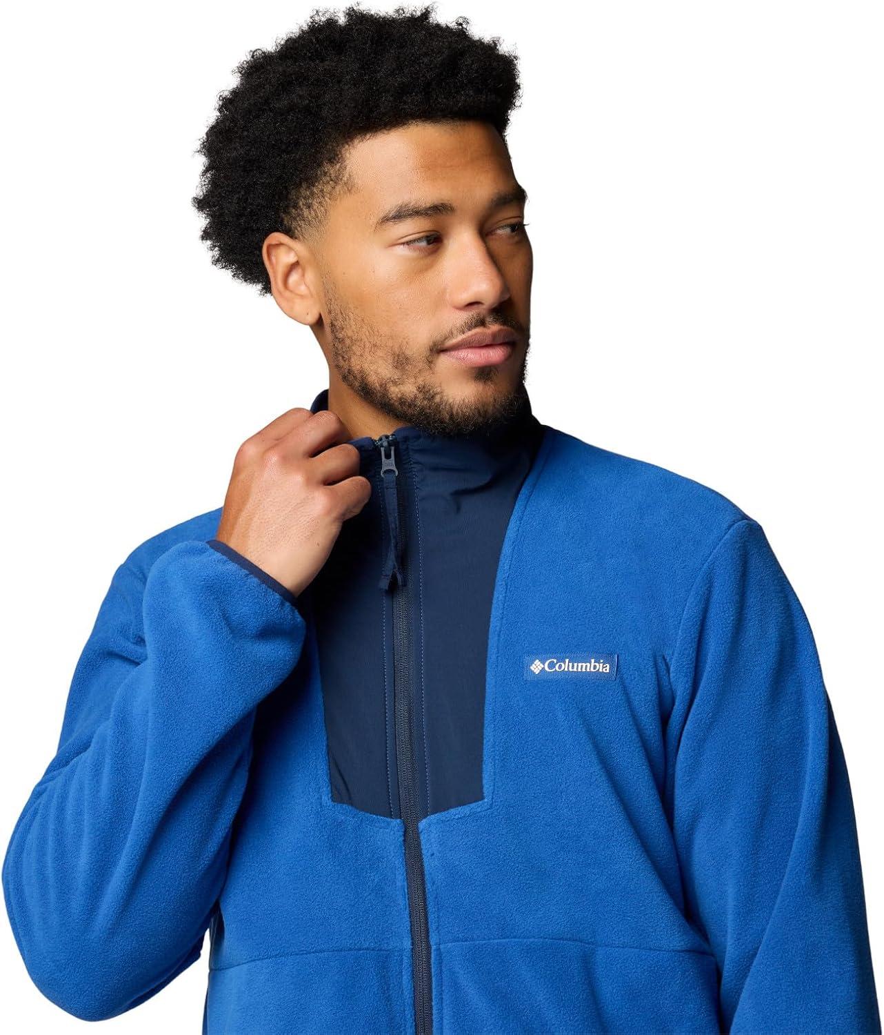 imageColumbia mens Sequoia Grove Full Zip FleeceMountain BlueCollegiate NavySpicy