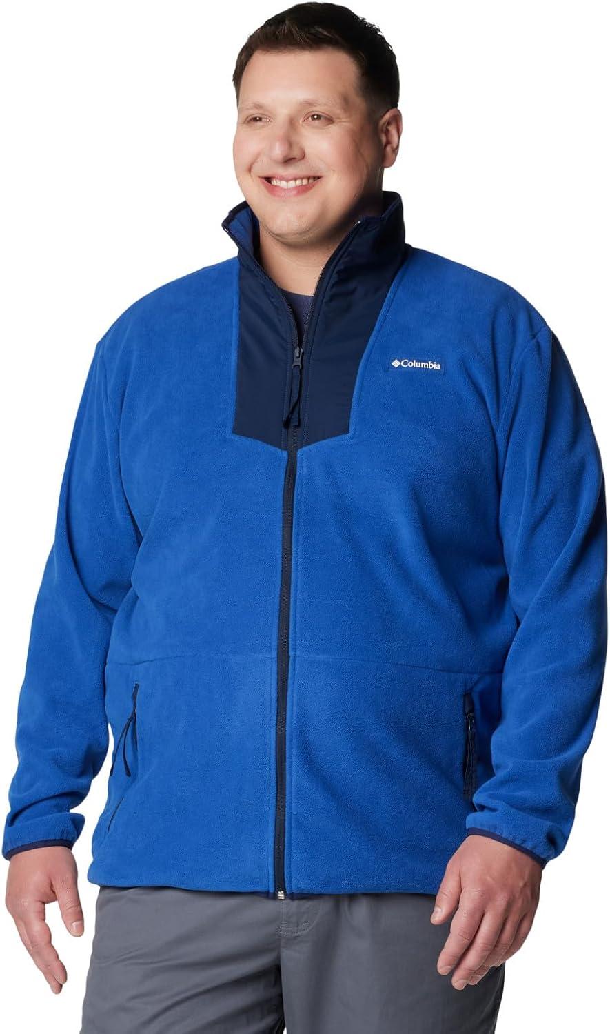 imageColumbia mens Sequoia Grove Full Zip FleeceMountain BlueCollegiate NavySpicy