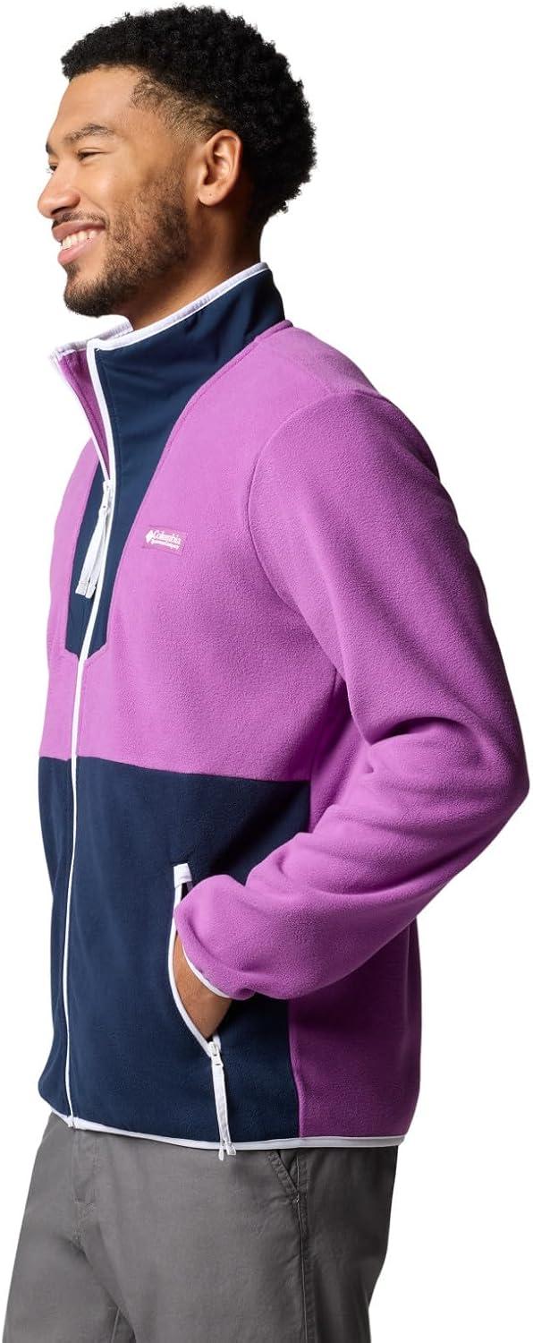 imageColumbia mens Sequoia Grove Full Zip FleeceRazzleColl Navy