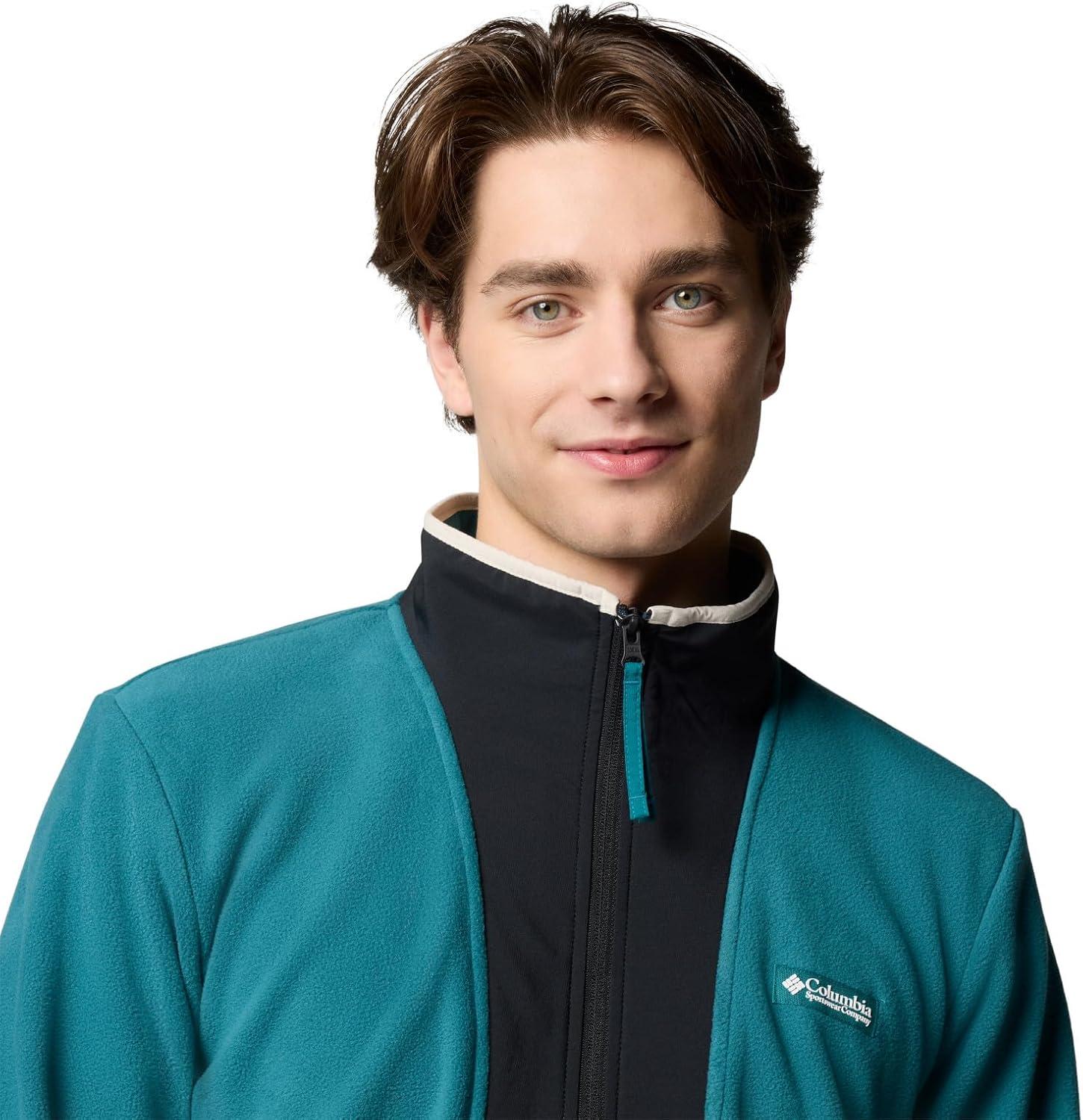 imageColumbia mens Sequoia Grove Full Zip FleeceRiver BlueDark StoneBlack