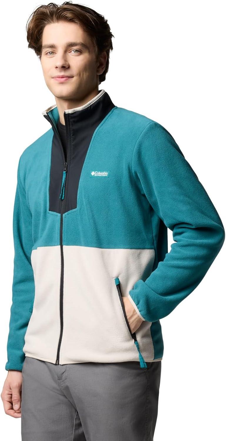 imageColumbia mens Sequoia Grove Full Zip FleeceRiver BlueDark StoneBlack