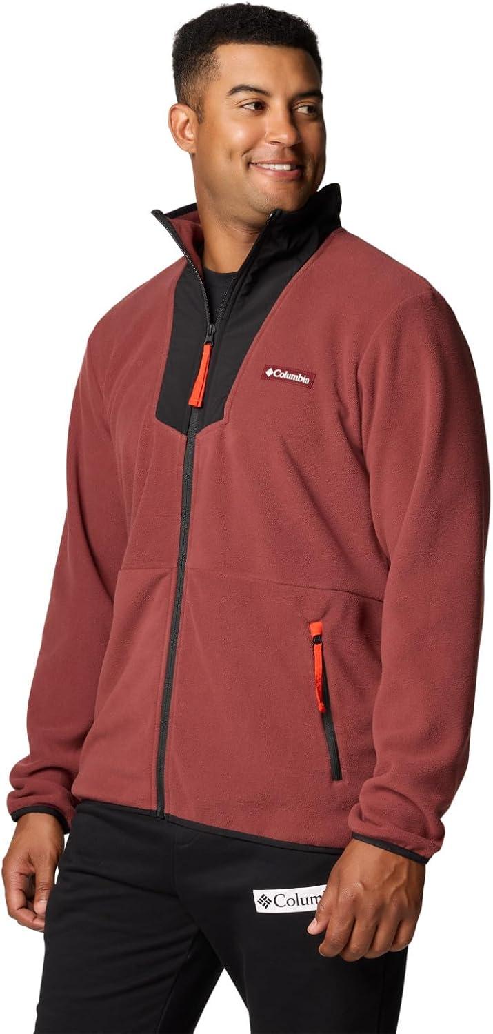 imageColumbia mens Sequoia Grove Full Zip FleeceSpiceBlackSpicy Pulls