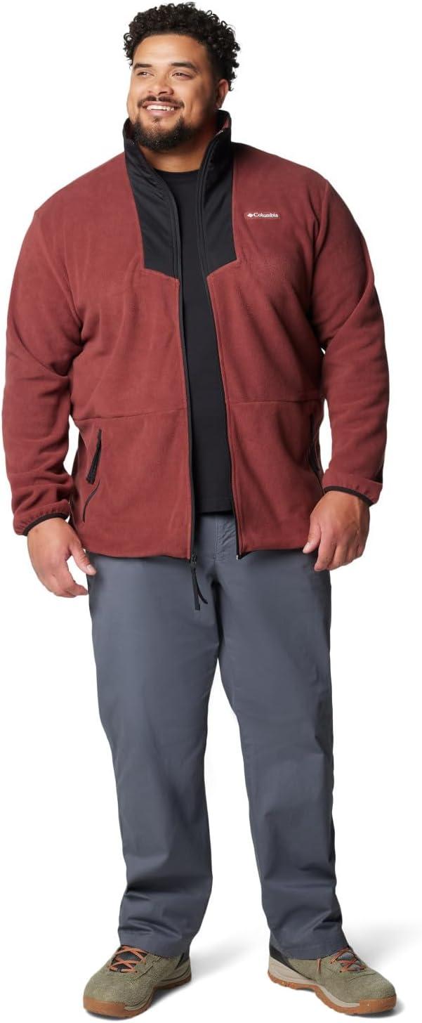 imageColumbia mens Sequoia Grove Full Zip FleeceSpiceBlackSpicy Pulls
