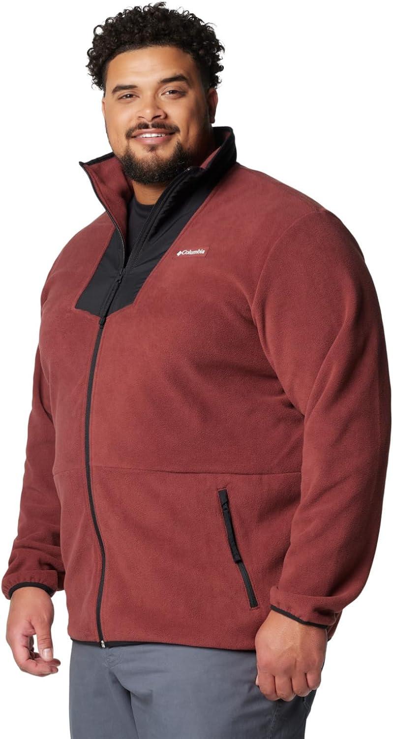 imageColumbia mens Sequoia Grove Full Zip FleeceSpiceBlackSpicy Pulls