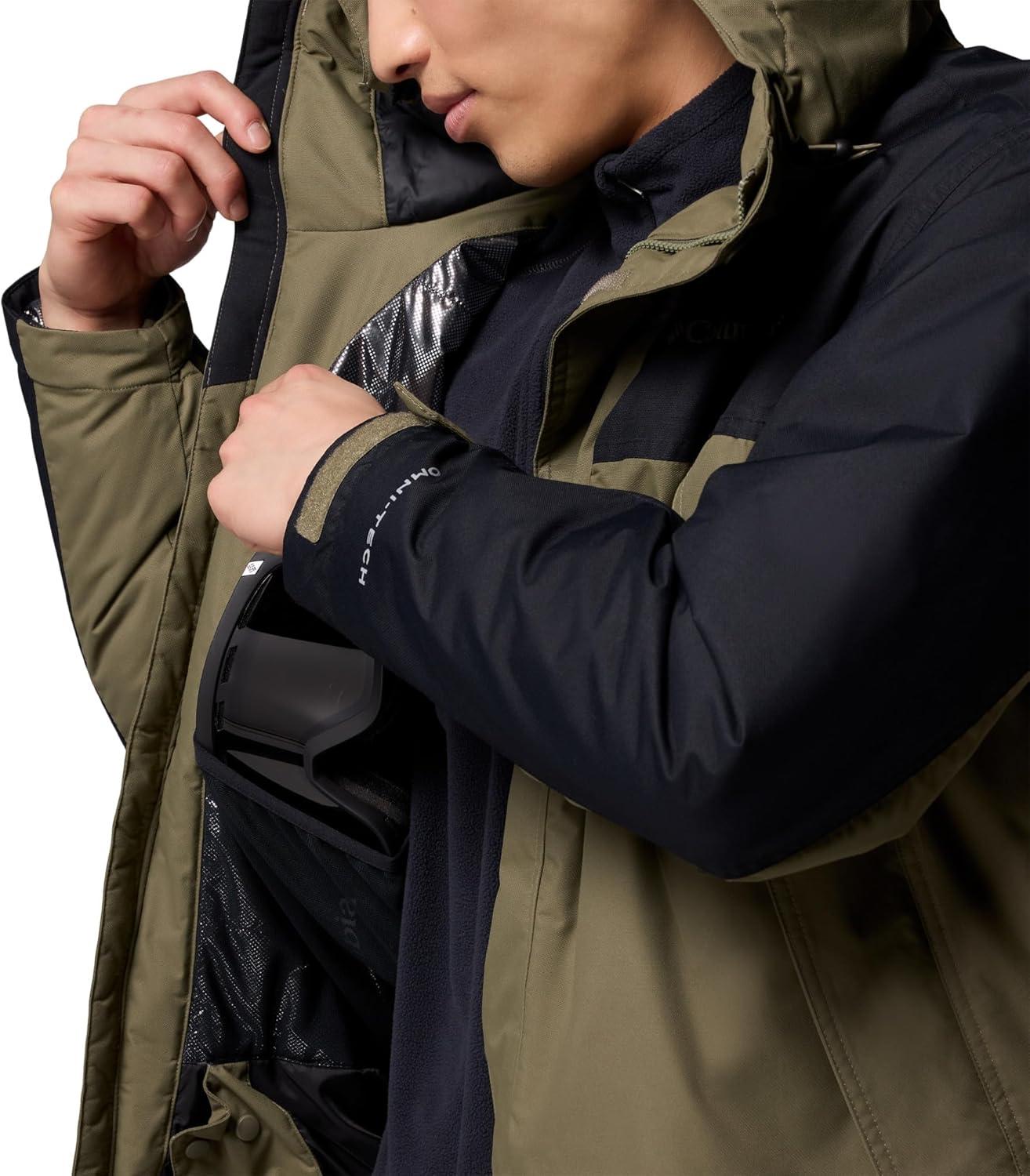 imageColumbia mens Shotski JacketStone GreenBlack