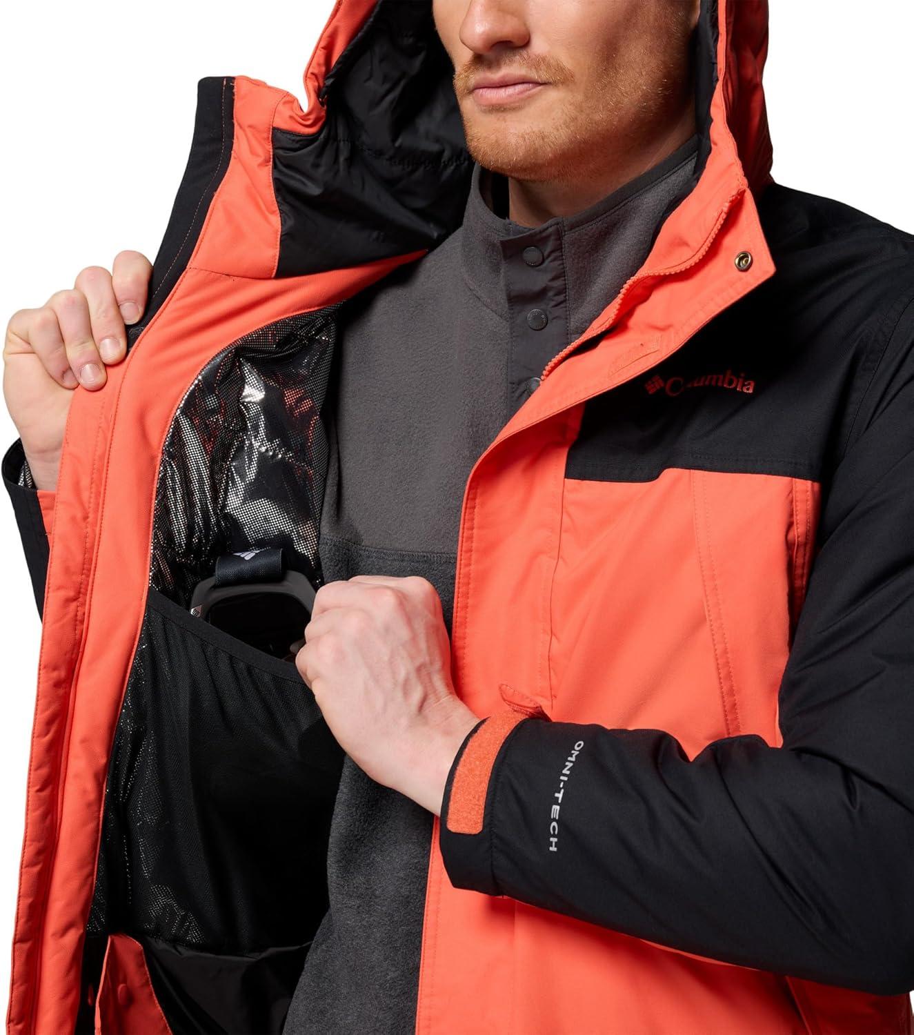 imageColumbia mens Shotski JacketZingBlack