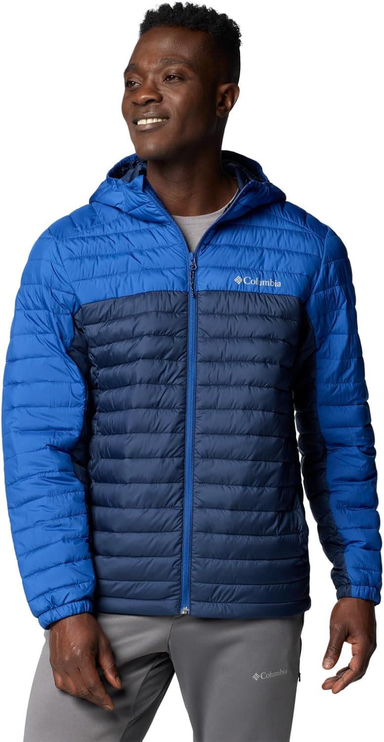 imageColumbia mens Silver Falls II Hooded JacketMountain BlueCollegiate Navy
