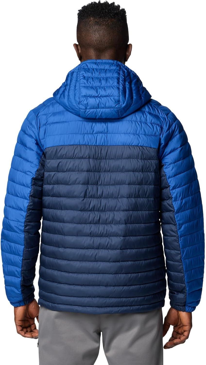 imageColumbia mens Silver Falls II Hooded JacketMountain BlueCollegiate Navy