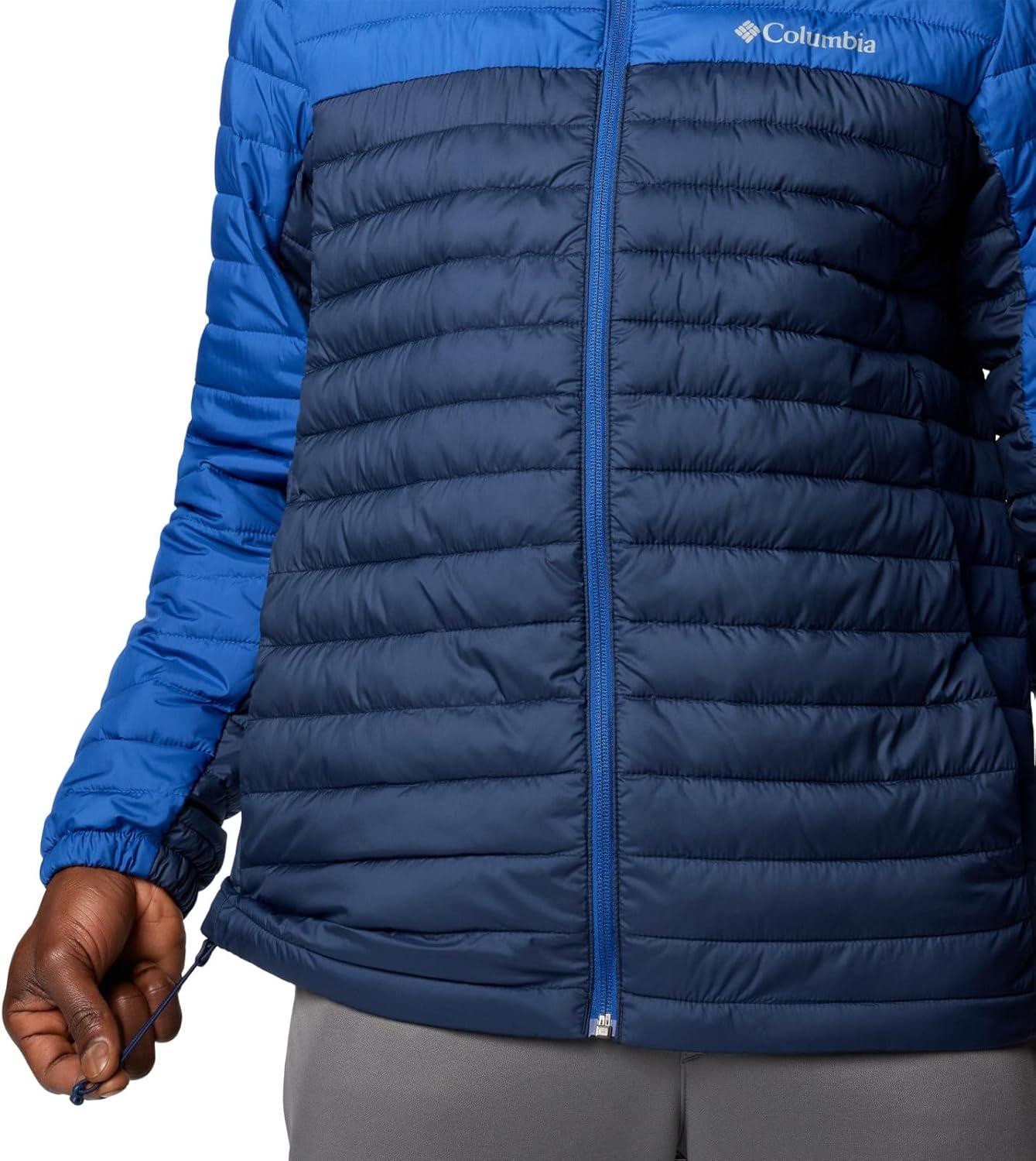 imageColumbia mens Silver Falls II Hooded JacketMountain BlueCollegiate Navy