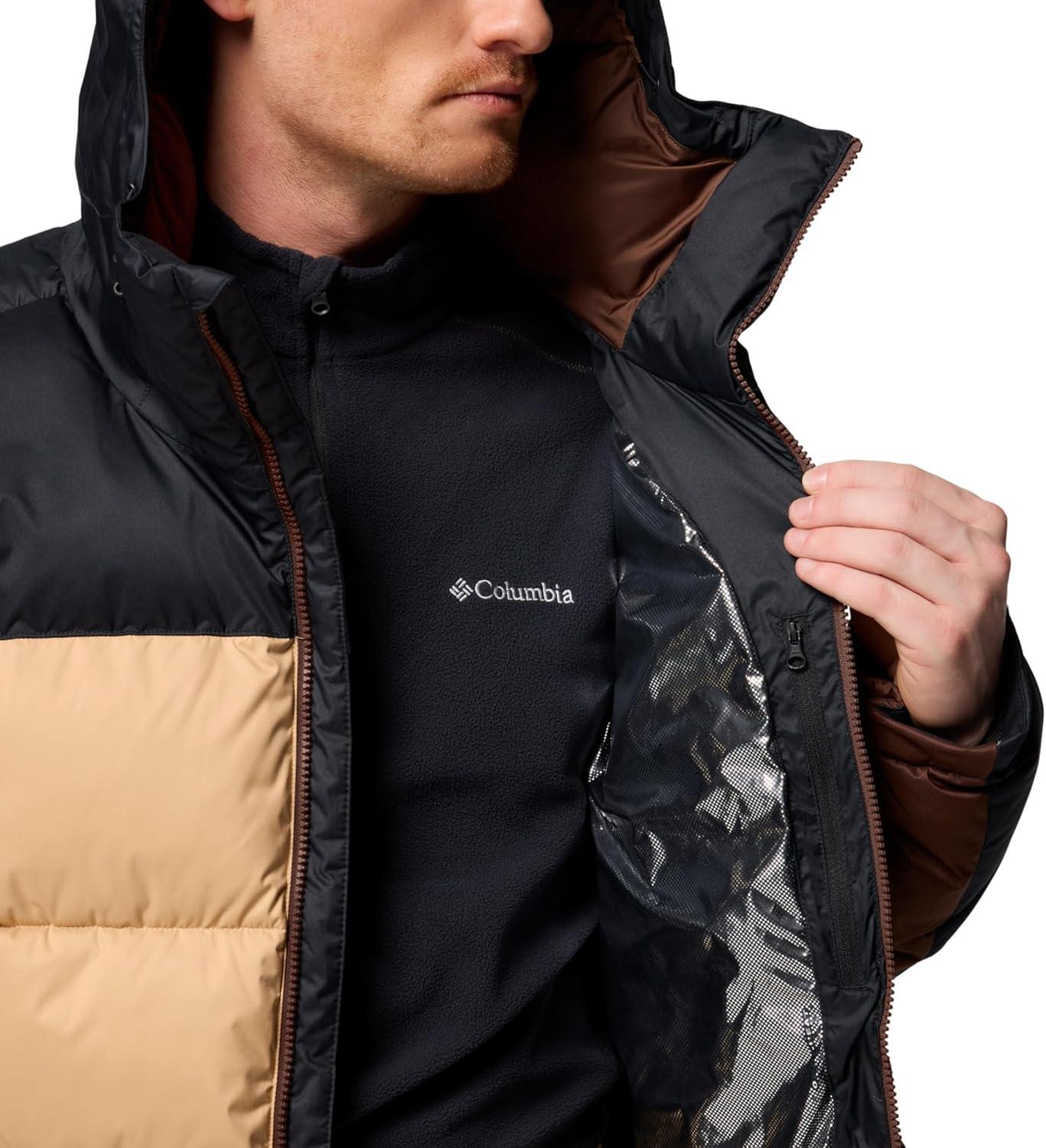 imageColumbia mens Slope Style JacketBlackCanoeTobacco