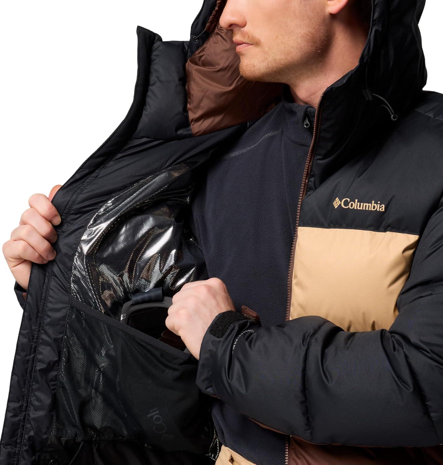 imageColumbia mens Slope Style JacketBlackCanoeTobacco