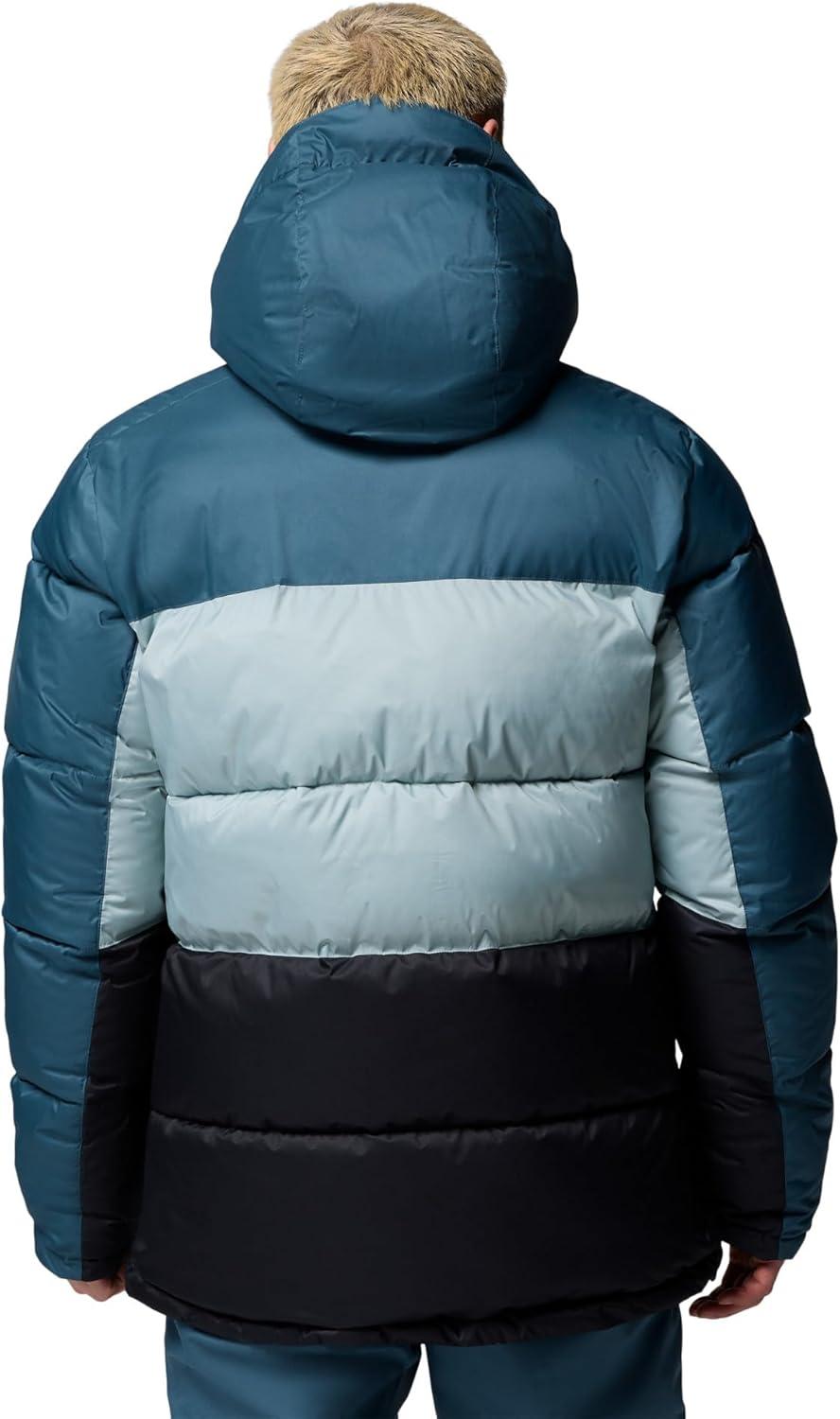imageColumbia mens Slope Style JacketEverblueCrushed BlueBlack