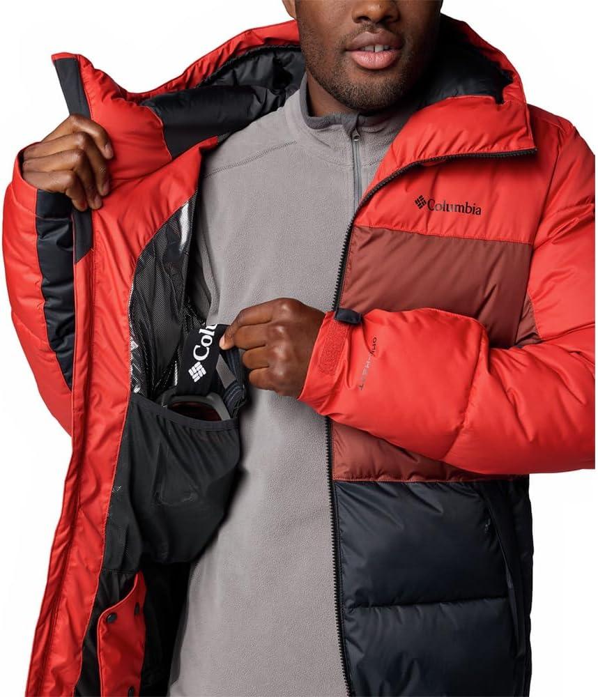 imageColumbia mens Slope Style JacketSail RedSpiceBlack