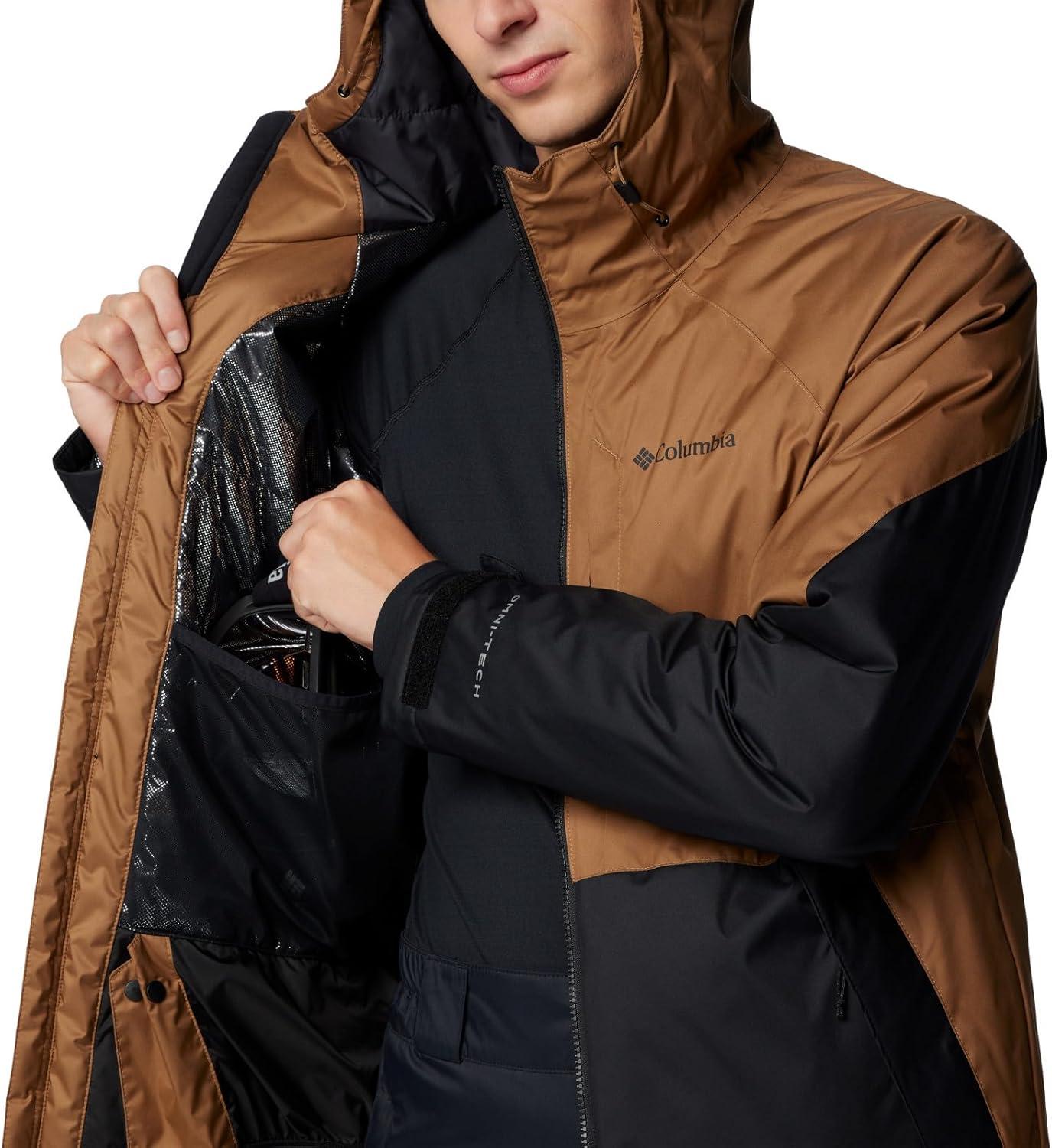 imageColumbia mens Snowy Summit JacketDeltaBlack