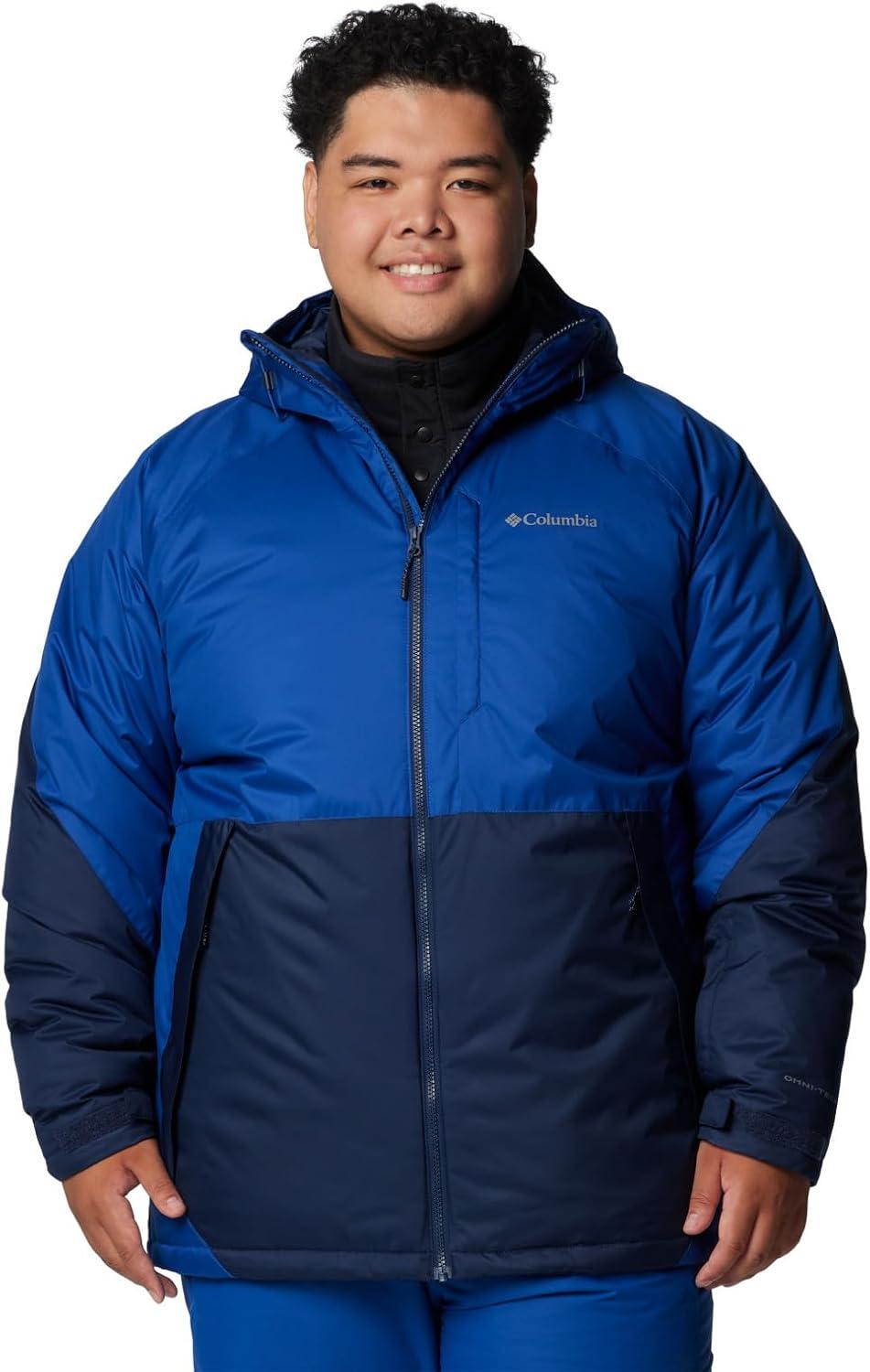 imageColumbia mens Snowy Summit JacketMountain BlueCollegiate Navy