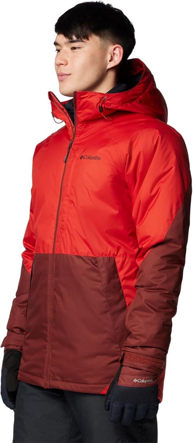 imageColumbia mens Snowy Summit JacketSail RedSpice