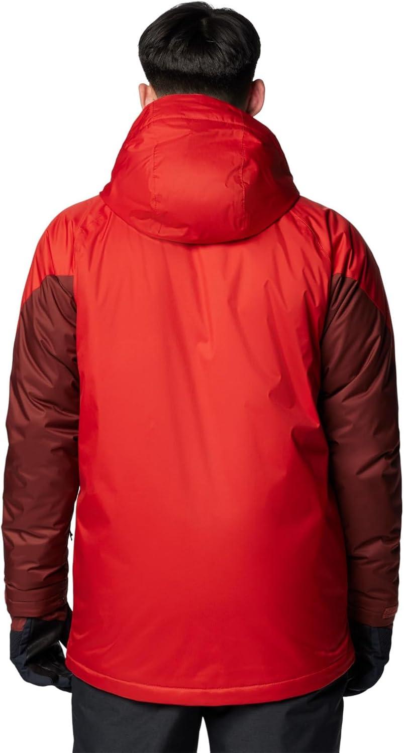 imageColumbia mens Snowy Summit JacketSail RedSpice