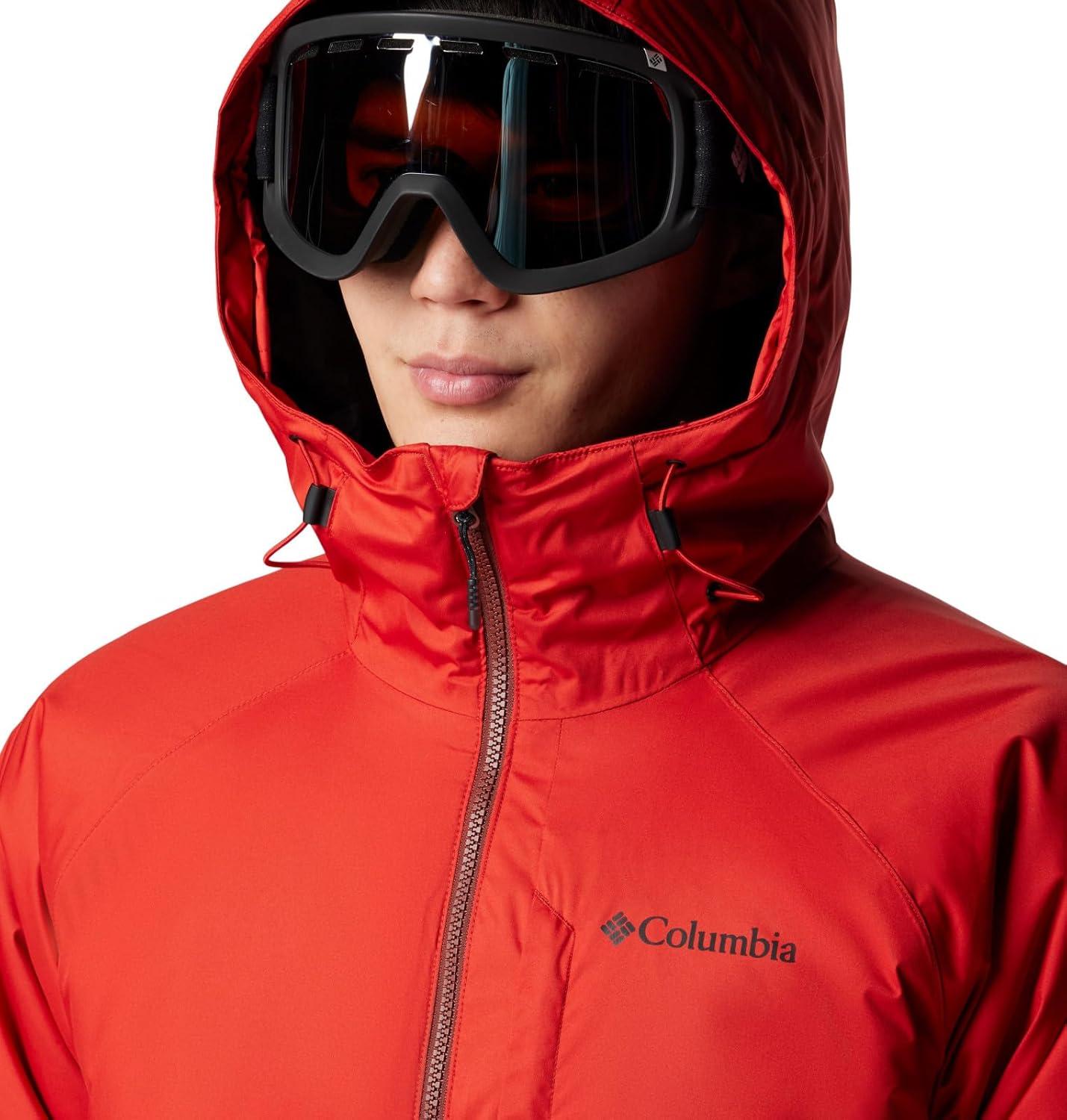imageColumbia mens Snowy Summit JacketSail RedSpice