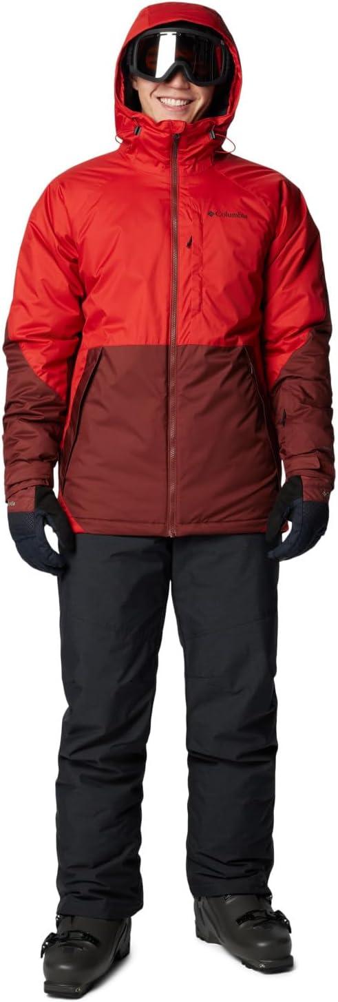 imageColumbia mens Snowy Summit JacketSail RedSpice