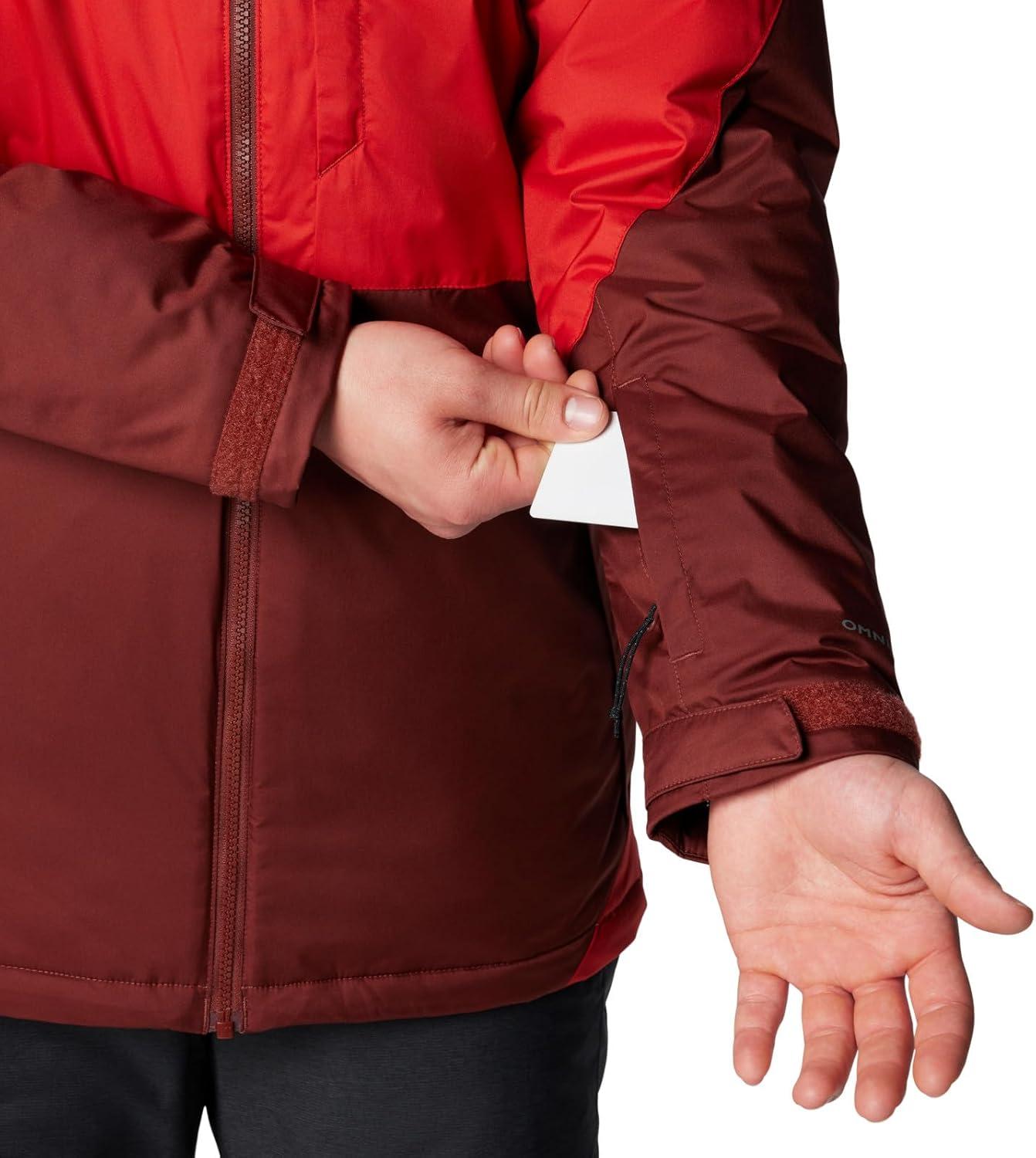 imageColumbia mens Snowy Summit JacketSail RedSpice