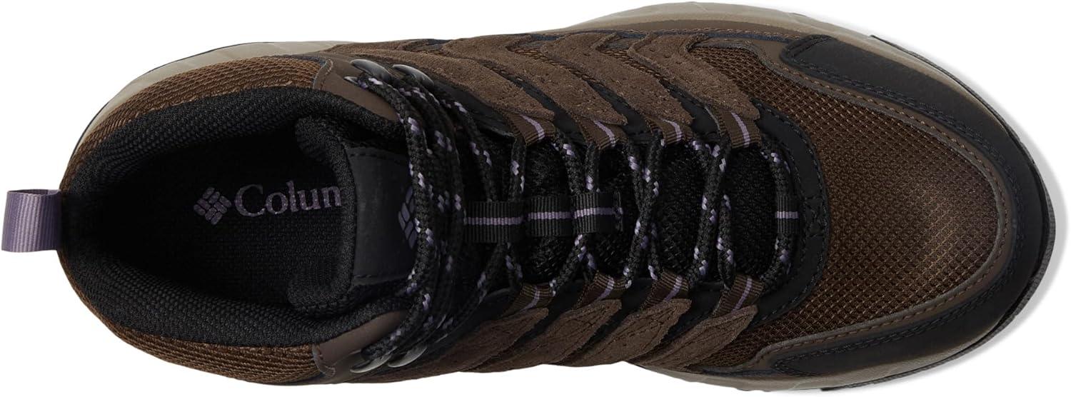 imageColumbia mens Strata Trail Mid WaterproofCordovanGranite Purple