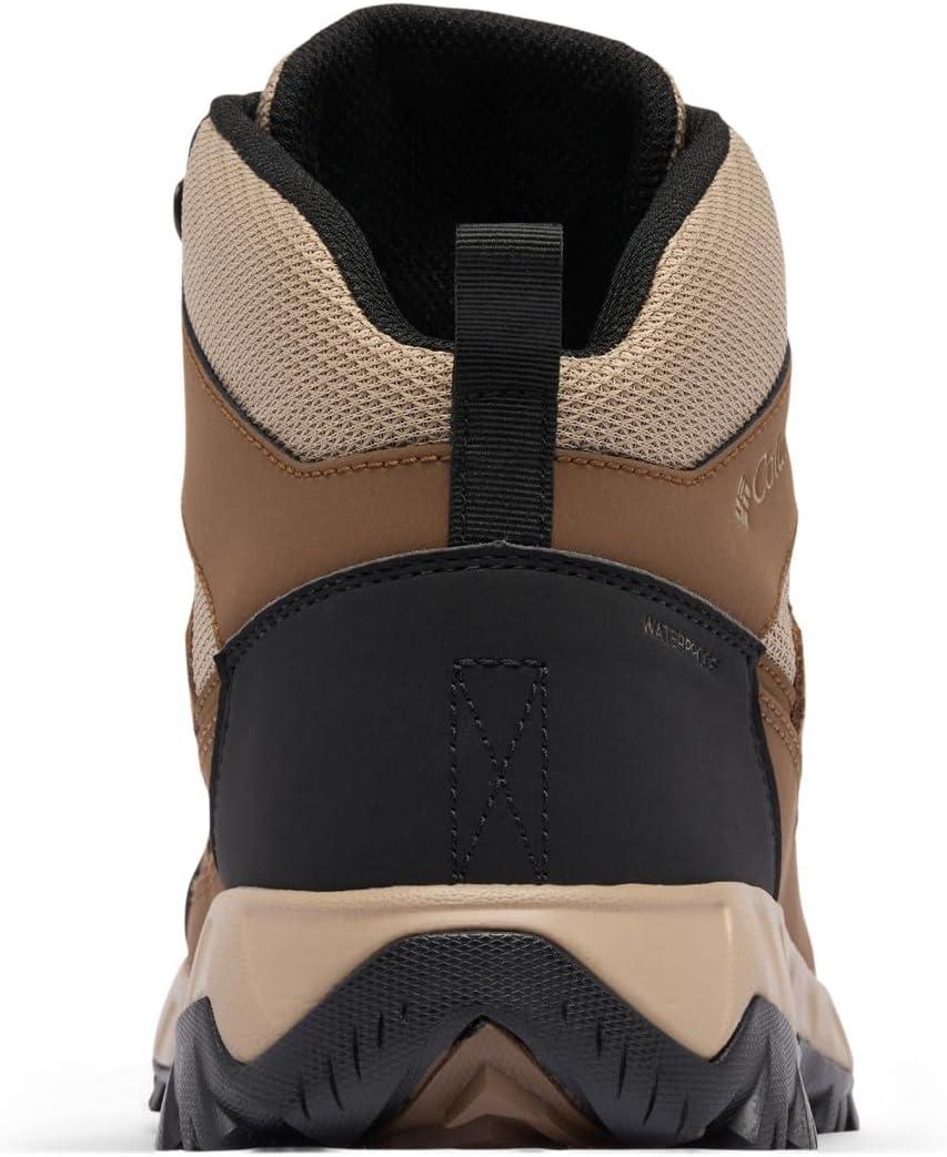 imageColumbia mens Strata Trail Mid WaterproofDark BrownKhaki Ii