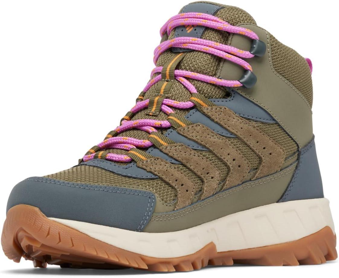 imageColumbia mens Strata Trail Mid WaterproofStone GreenSunstone