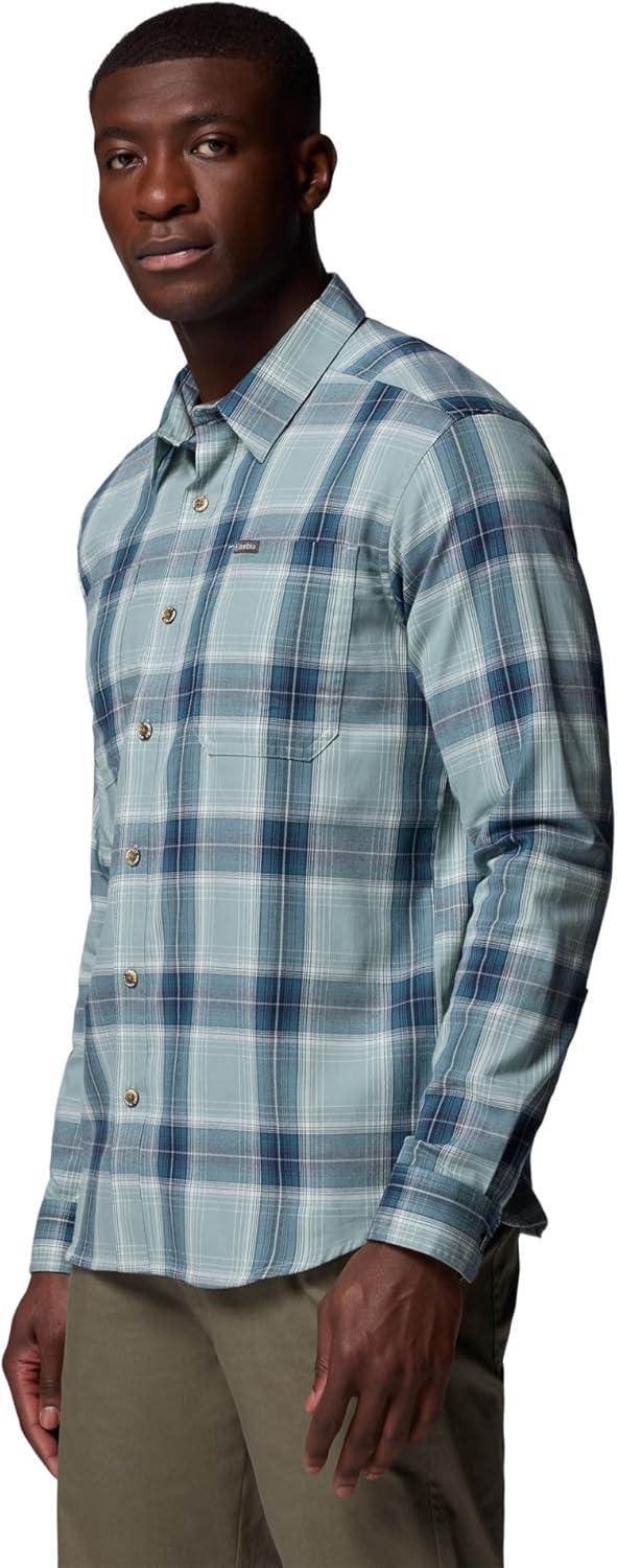 imageColumbia mens Vapor Ridge IV Long SleeveCrushed Blue Riverbank Ombre