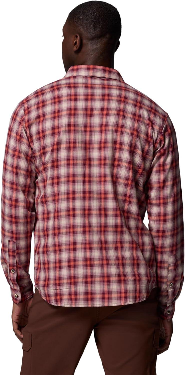 imageColumbia mens Vapor Ridge IV Long SleeveRich Wine Switch Black Tartan