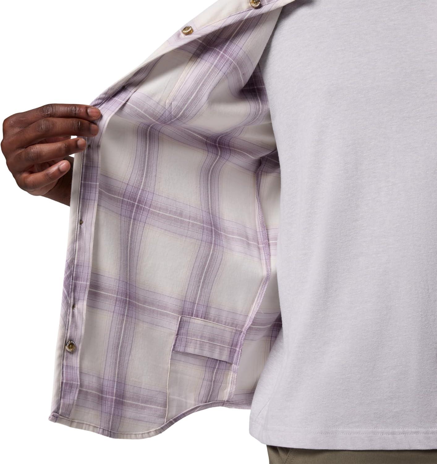imageColumbia mens Vapor Ridge IV Long SleeveShale Purple Riverbank Ombre