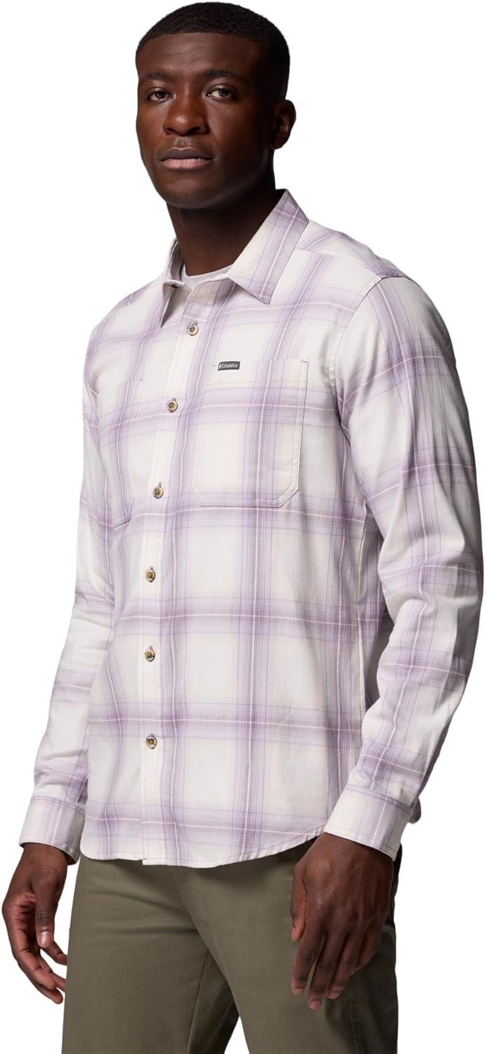 imageColumbia mens Vapor Ridge IV Long SleeveShale Purple Riverbank Ombre