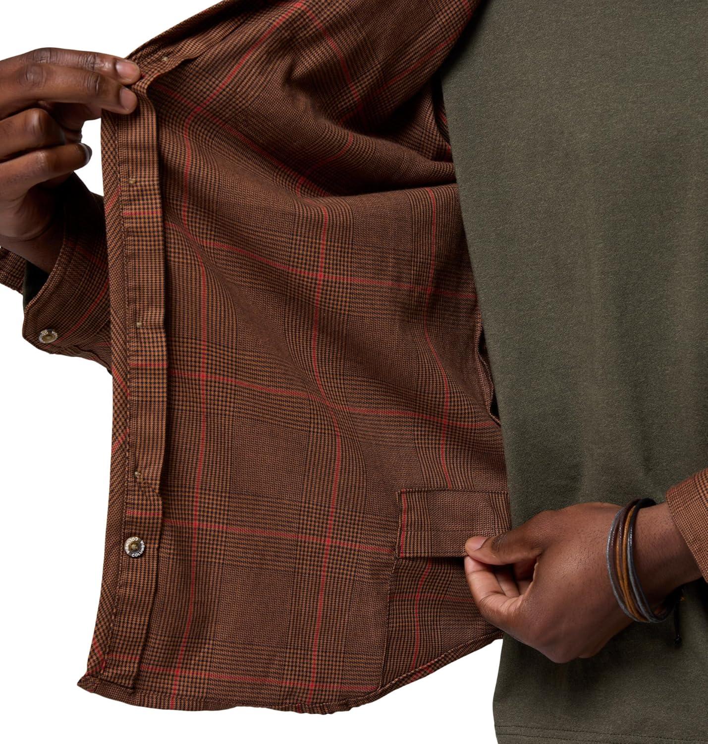 imageColumbia mens Vapor Ridge IV Long SleeveTobacco Glen Plaid