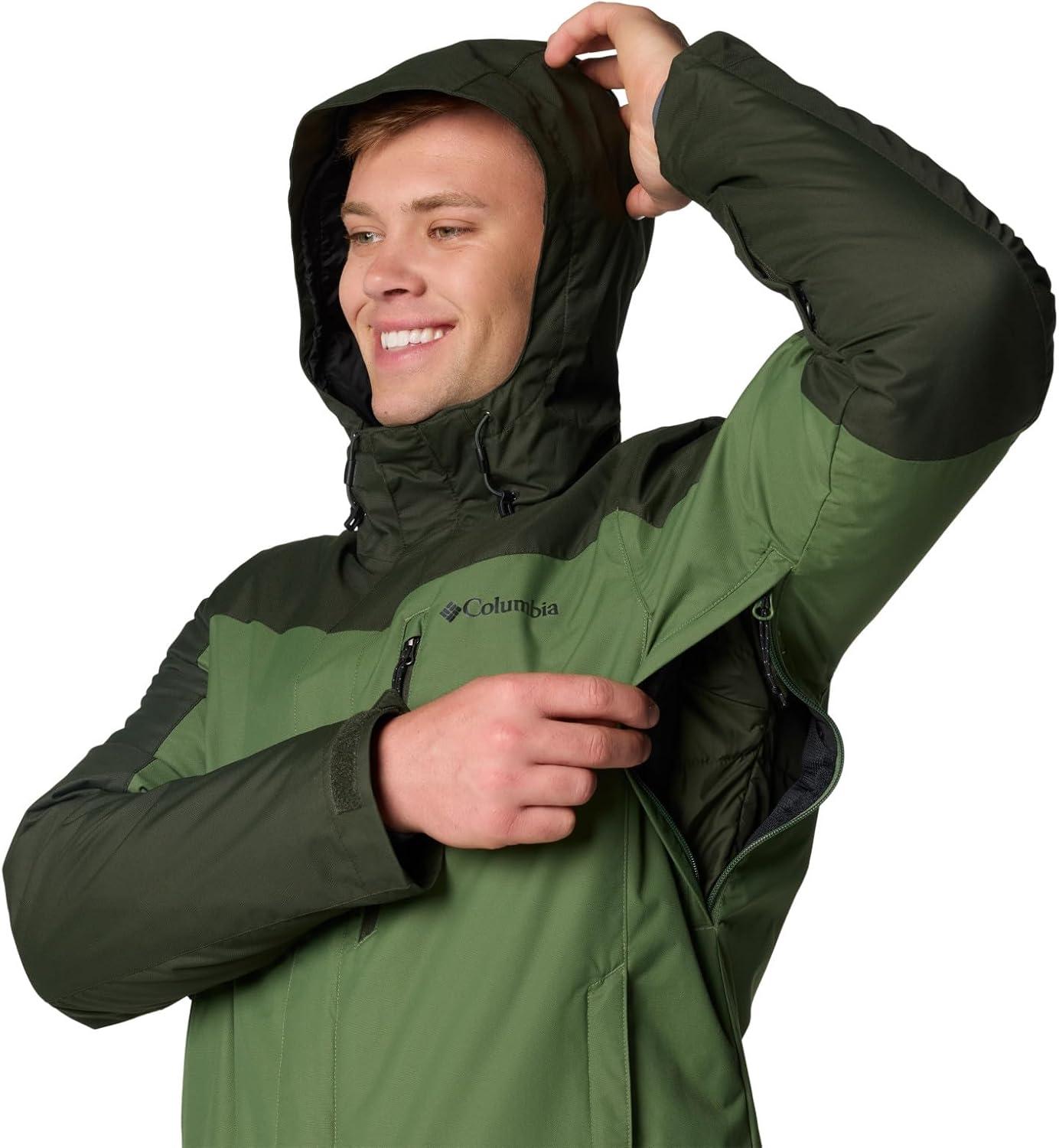 imageColumbia mens Whirlibird V Interchange JacketCanteenGreenscape