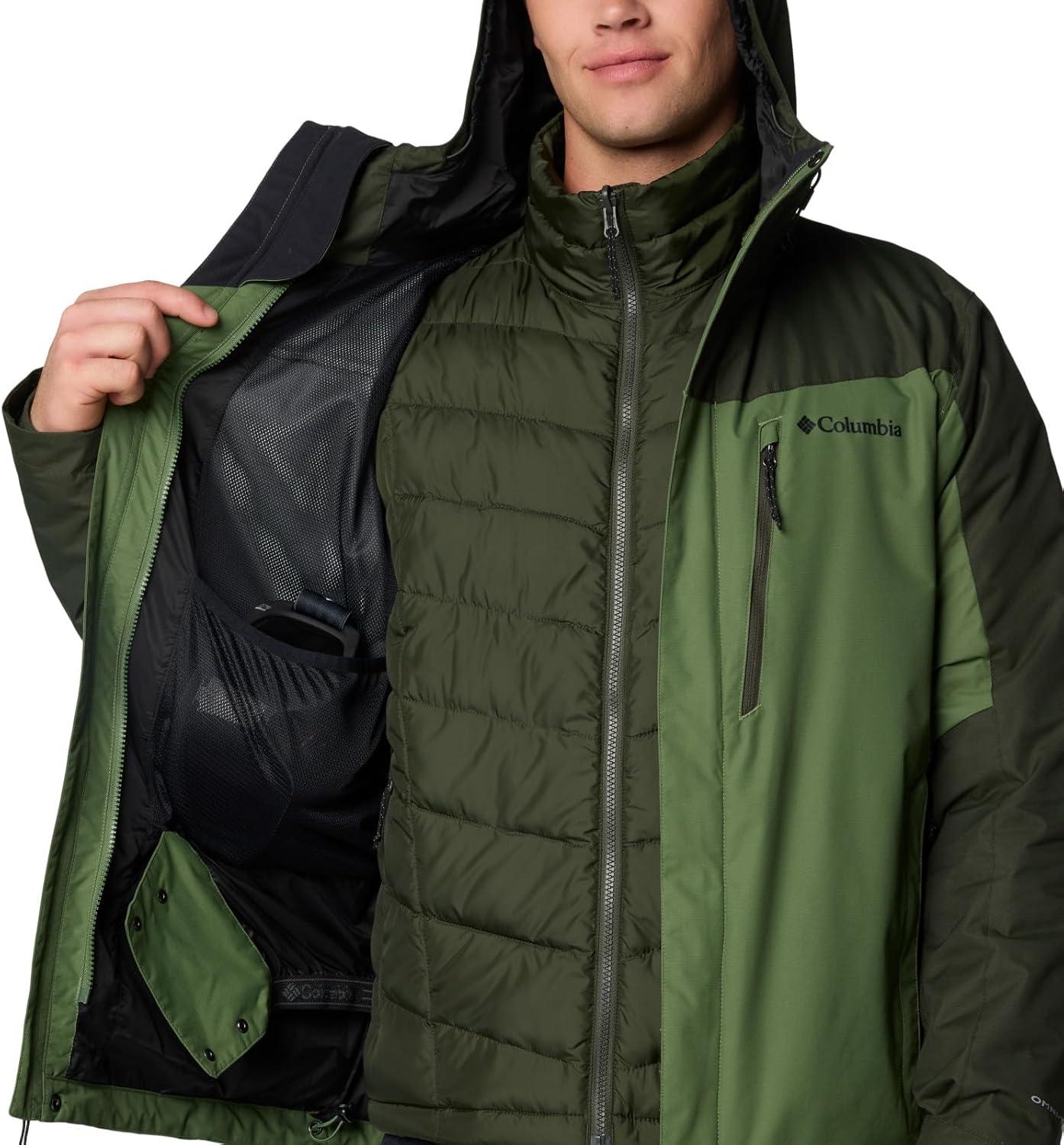 imageColumbia mens Whirlibird V Interchange JacketCanteenGreenscape