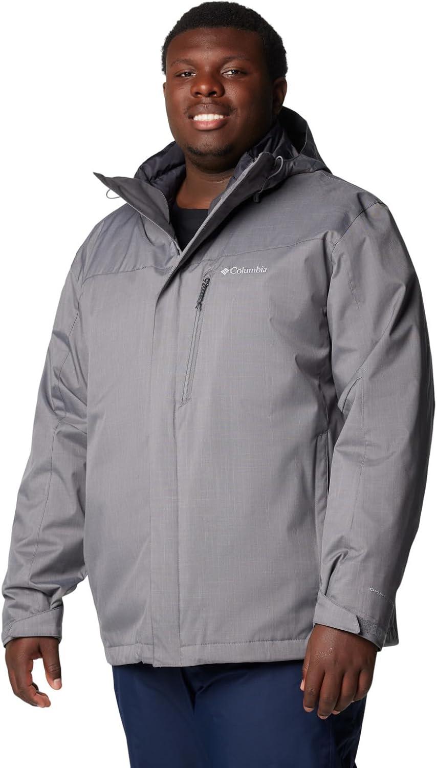 imageColumbia mens Whirlibird V Interchange JacketCity Grey Melange