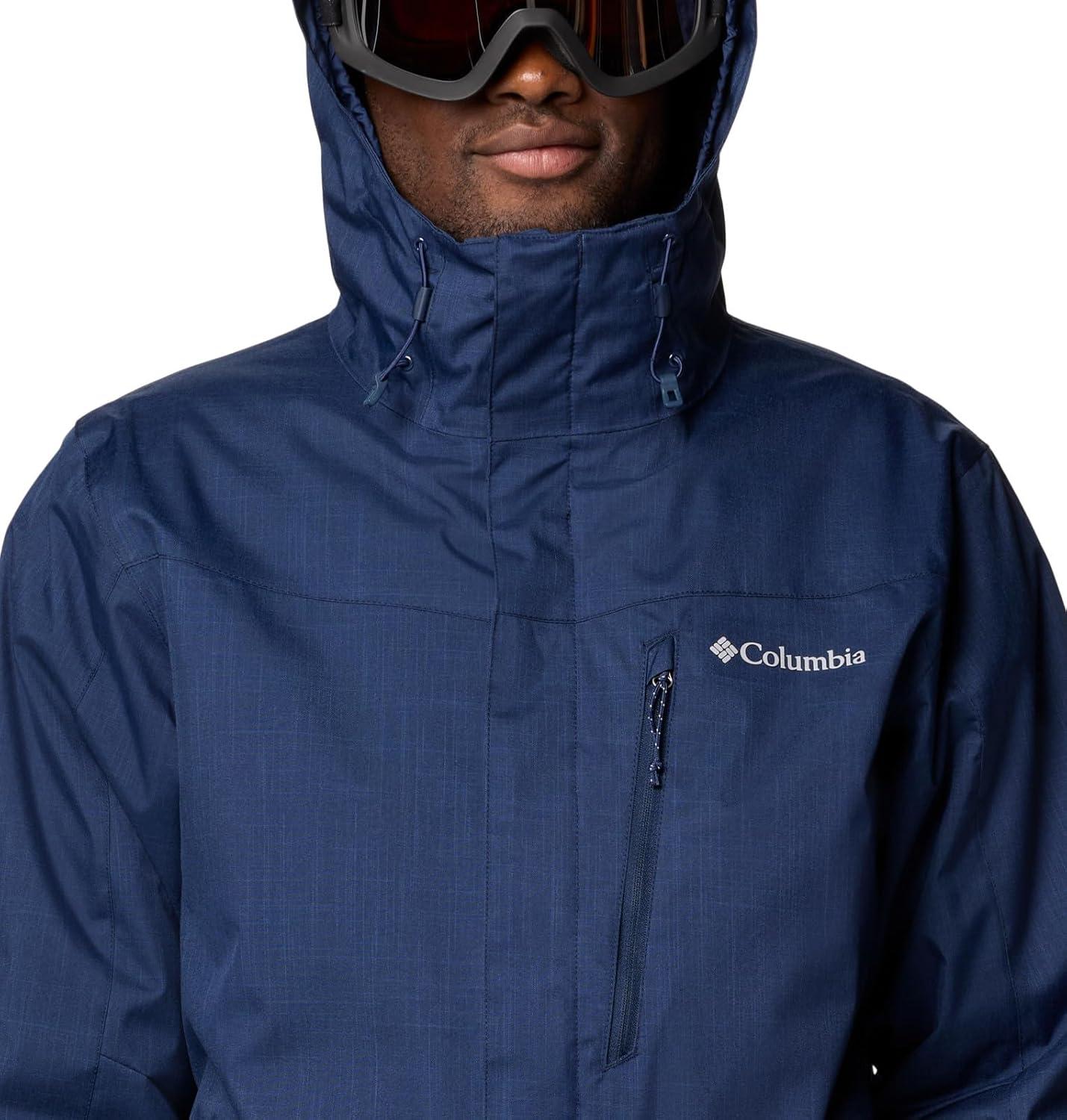 imageColumbia mens Whirlibird V Interchange JacketCollegiate Navy Melange