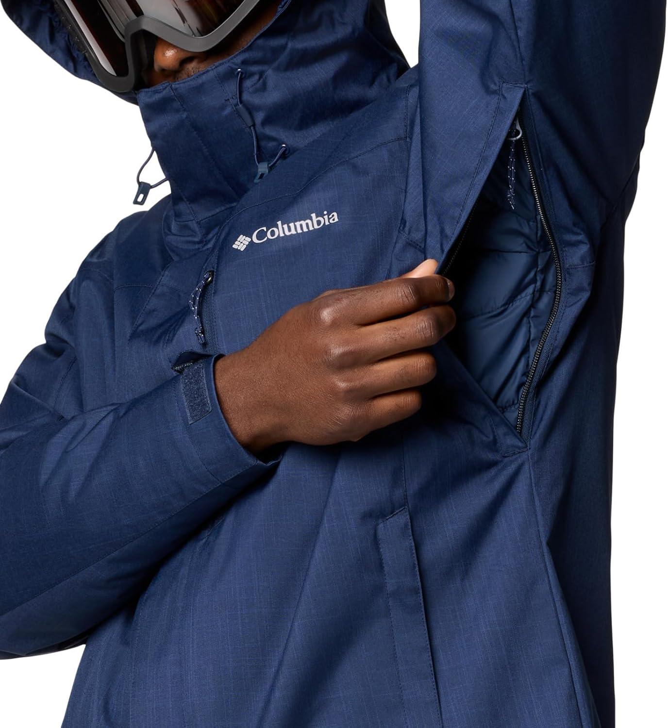 imageColumbia mens Whirlibird V Interchange JacketCollegiate Navy Melange