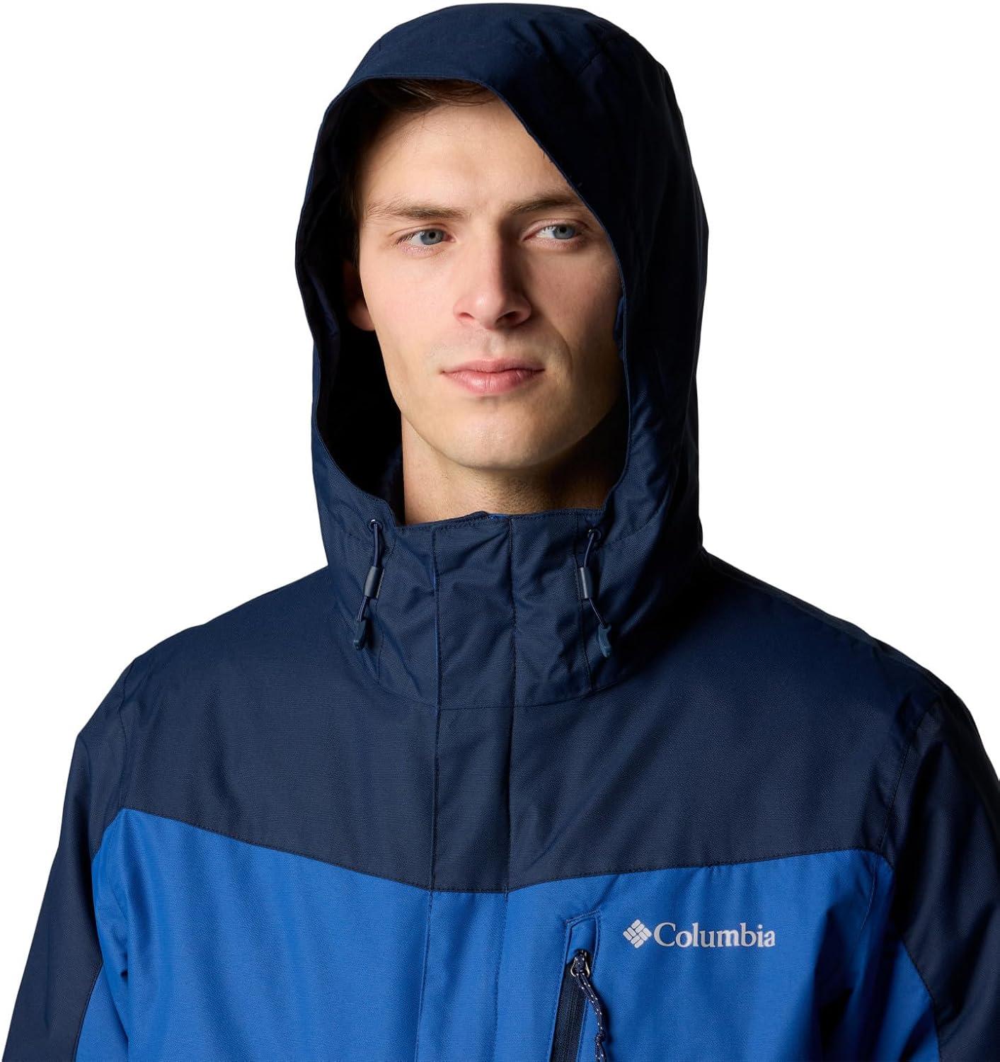 imageColumbia mens Whirlibird V Interchange JacketMountain BlueCollegiate Navy
