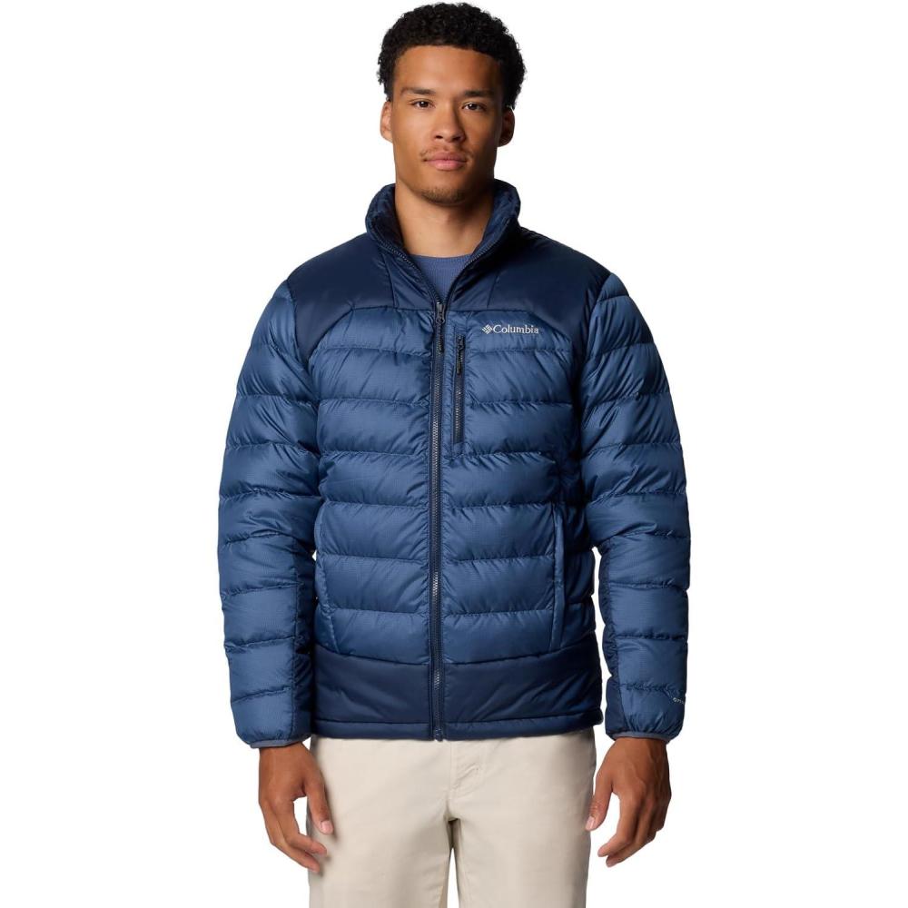 imageColumbia Mens Autumn Park II Down JacketDark MountainCollegiate Navy