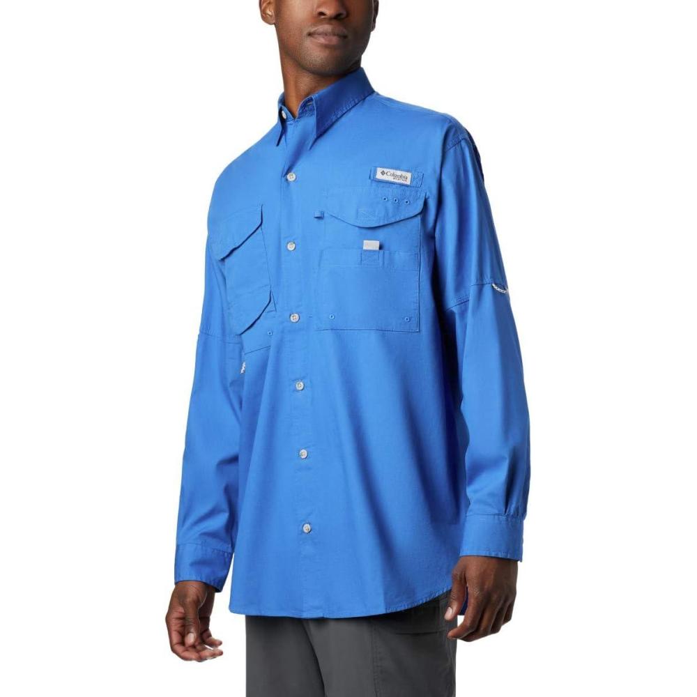imageColumbia Mens Bonehead Ls ShirtVivid Blue