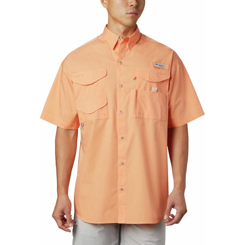 imageColumbia Mens Bonehead Short Sleeve ShirtBright Nectar