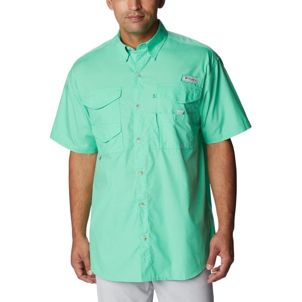 imageColumbia Mens Bonehead Short Sleeve ShirtLight Jade