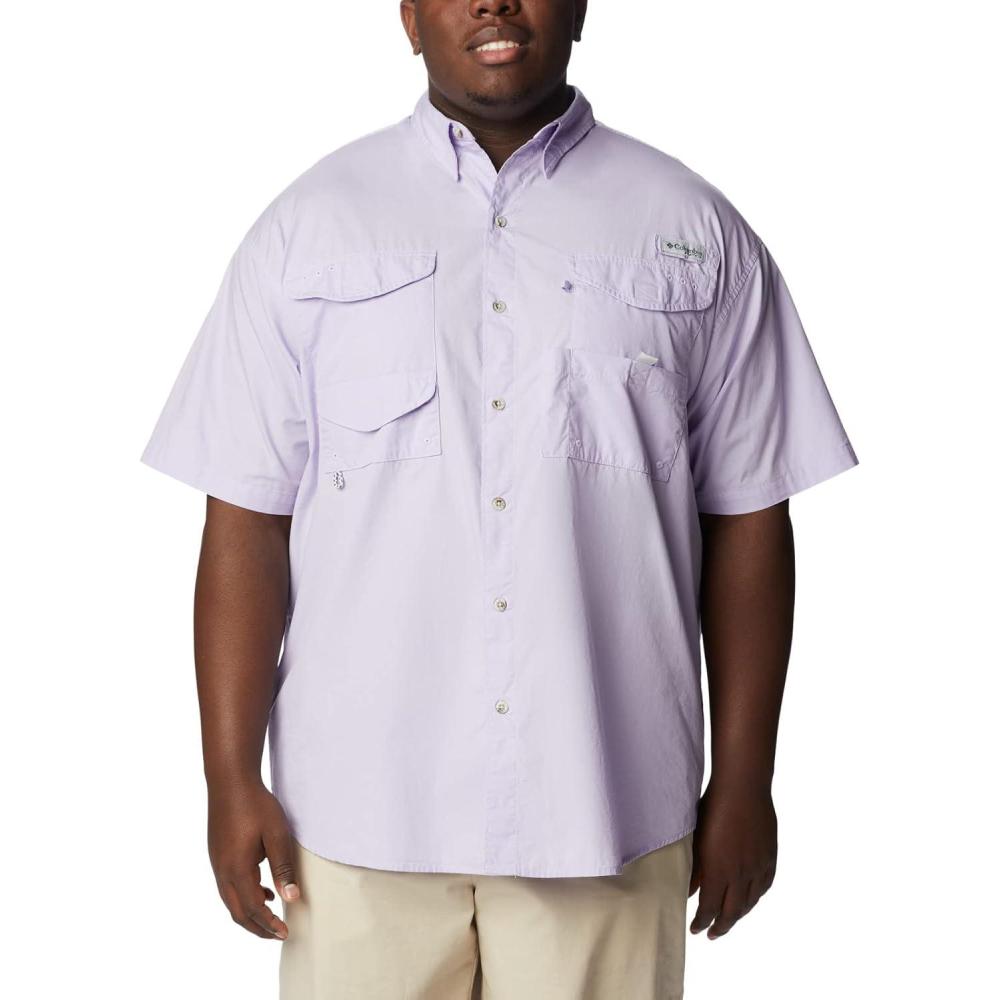 imageColumbia Mens Bonehead Short Sleeve ShirtSoft Violet