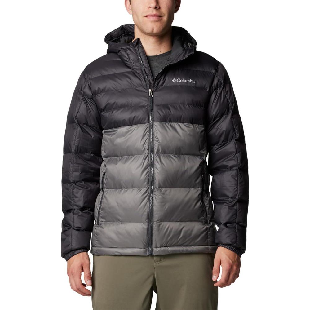 imageColumbia Mens Buck Butte II Insulated Hooded JacketCity GreyShark