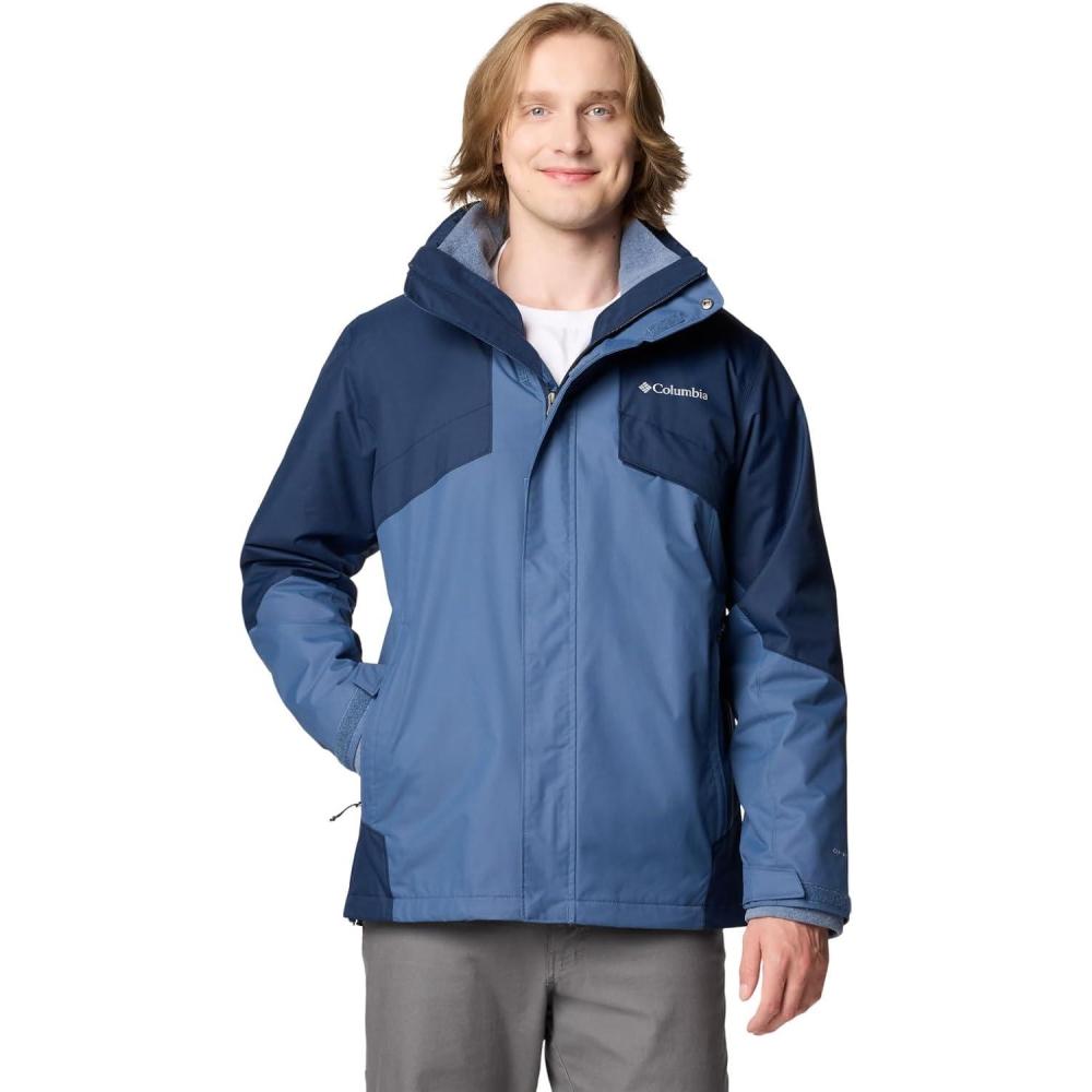 imageColumbia Mens Bugaboo Iii Fleece Interchange JacketDark MountainCollegiate Navy